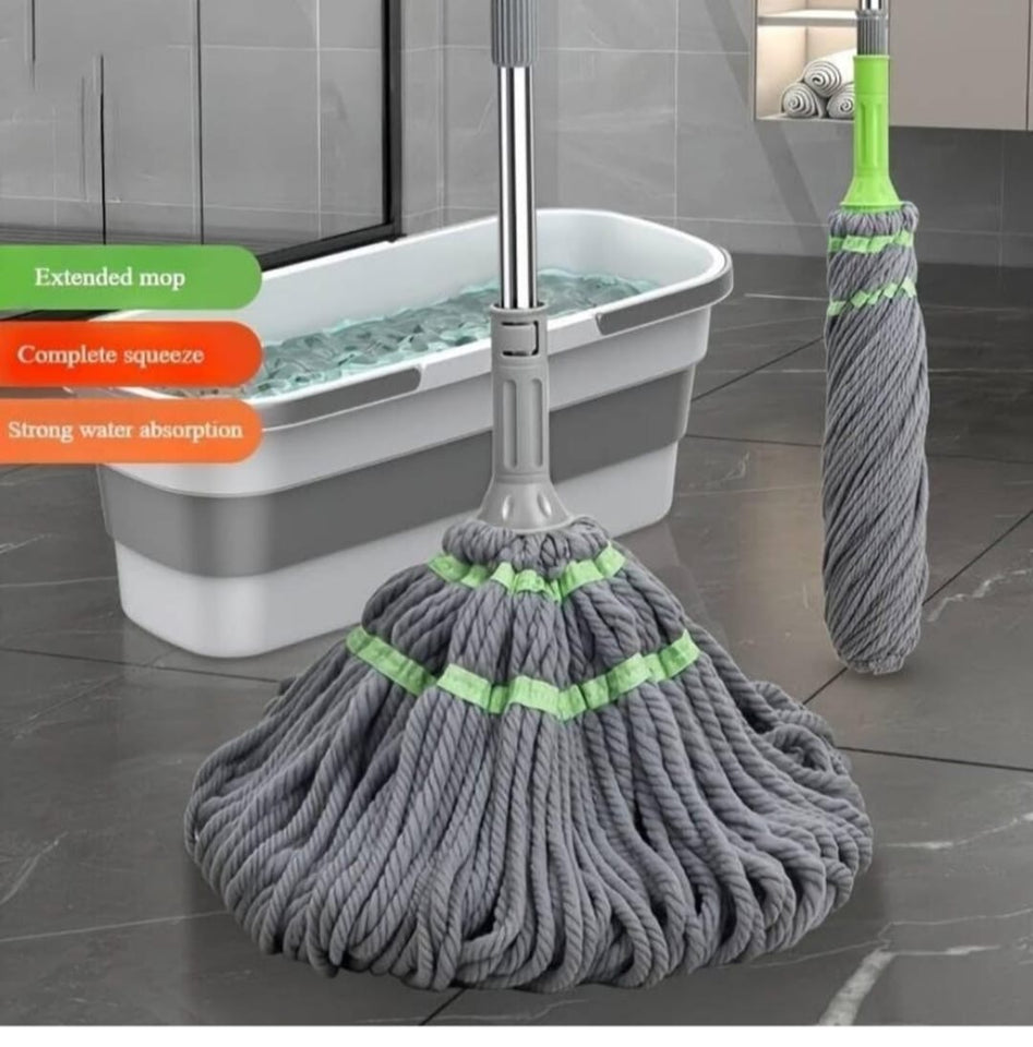 Self Twisting 360 Microfibre Mop