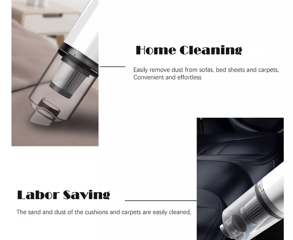 3 in 1 Portable Wireless Vacuum Cleaner
